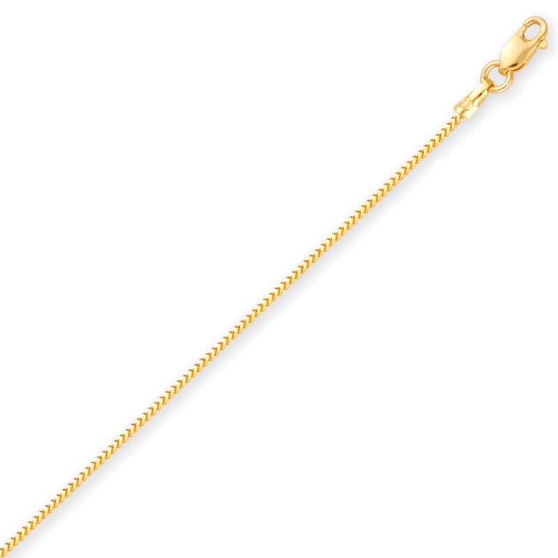 Yellow Gold Franco Pendant Chain