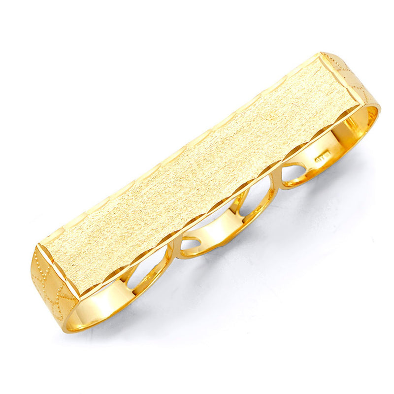 Engravable ID Ring - 3 Finger 