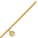 Mesh Fancy Italian Tree of Life Bracelet
