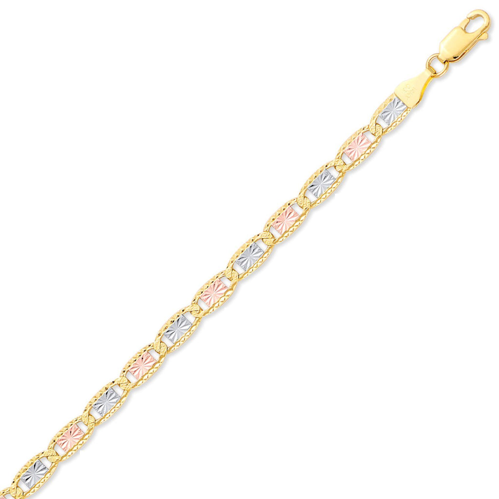 Tri color store valentino chain