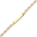 Tri-Color Valentino D/C Baby ID Bracelet