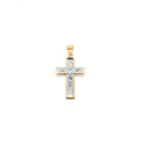 Two-Tone 3D Crucifix