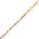 Two Tone Figarope Chain