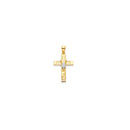 Two-Tone Rosary Cross
