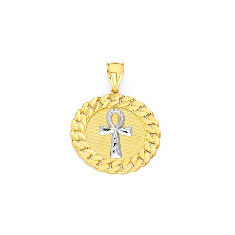 Yellow Gold CZ Star of David Pendant