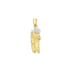 Two-Tone Saint Jude Pendant PN-10241