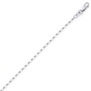 White Gold Snail Pendant Chain