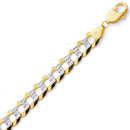 White Pave Cuban Chain