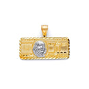 Yellow Gold $100 Bill Charm