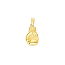 Yellow Gold Boxing Glove Pendant PN-10347