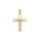 Yellow Gold Cross Pendant PN-10016