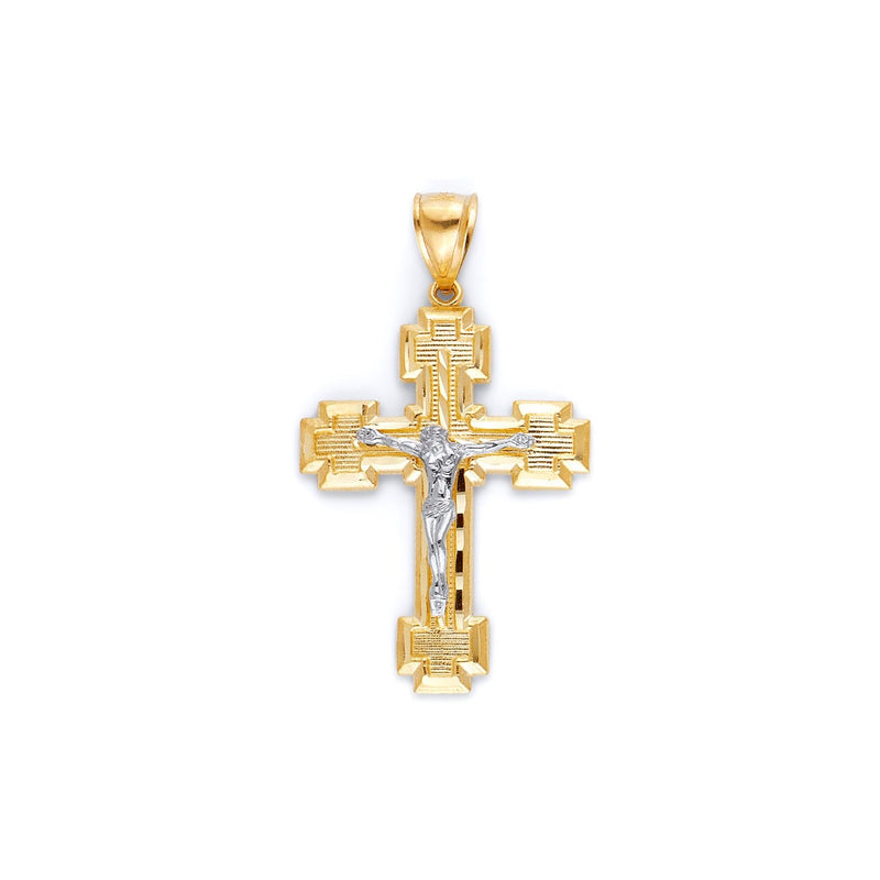 Yellow Gold Cross Pendant PN-10024