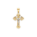 Yellow Gold Cross Pendant PN-10027