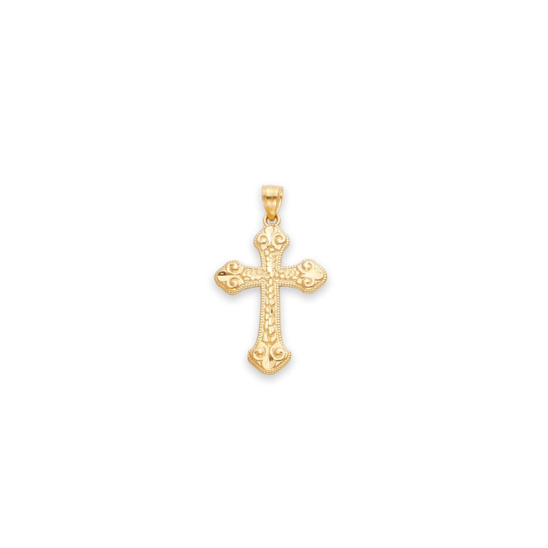 Yellow Gold Cross Pendant PN-10029