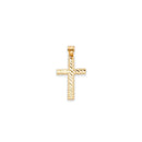 Yellow Gold Cross Pendant PN-10035