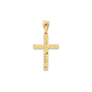Yellow Gold Cross Pendant PN-10037