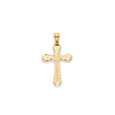 Yellow Gold Cross Pendant PN-10038
