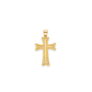 Yellow Gold Cross Pendant PN-10045