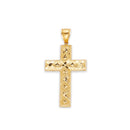 Yellow Gold Cross Pendant PN-10046