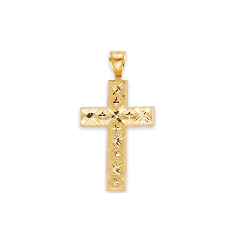 Yellow Gold Cross Pendant PN-10046