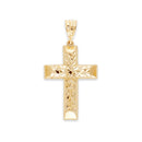 Yellow Gold Cross Pendant PN-10048