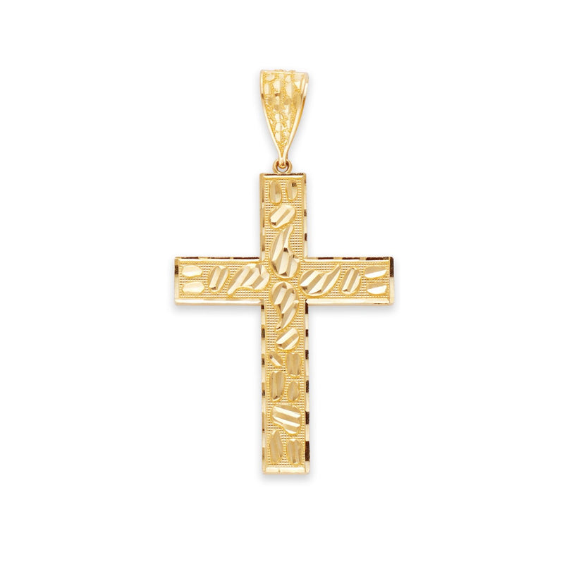 Yellow Gold Cross Pendant PN-10049