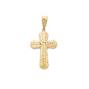 Yellow Gold Cross Pendant PN-10054