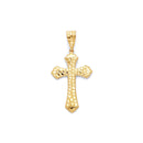 Yellow Gold Cross Pendant PN-10059