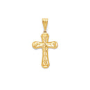 Yellow Gold Cross Pendant PN-10061