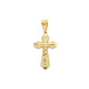 Yellow Gold Cross Pendant PN-10063