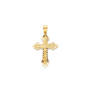 Yellow Gold Cross Pendant PN-10065