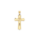 Yellow Gold Cross Pendant PN-10066