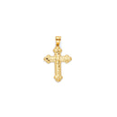 Yellow Gold Cross Pendant PN-10067