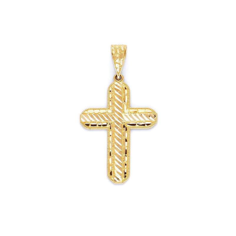 Yellow Gold Cross Pendant PN-10069