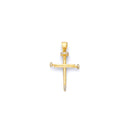Yellow Gold Cross Pendant PN-10076