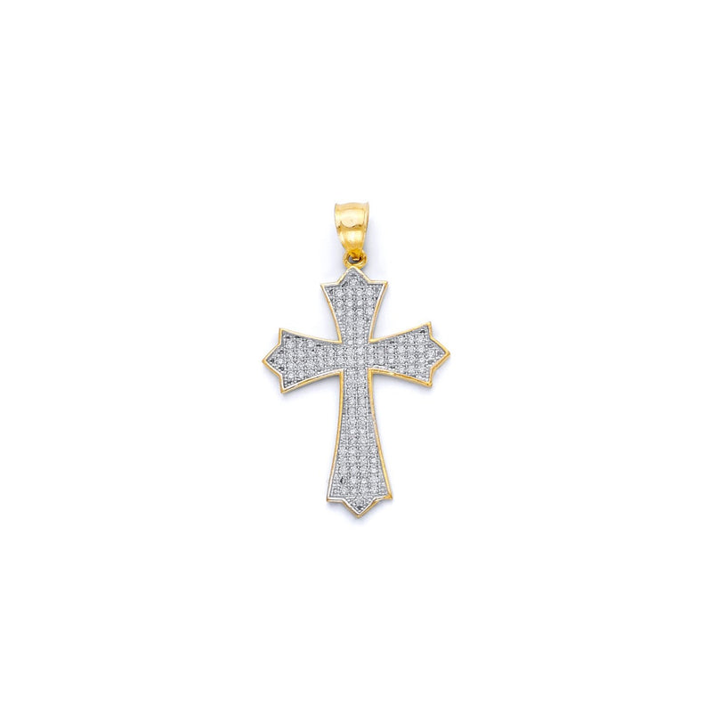 Yellow Gold Cross Pendant PN-10084