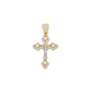 Yellow Gold Cross Pendant PN-10098