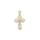 Yellow Gold Cross Pendant PN-10099