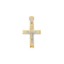 Yellow Gold Cross Pendant PN-10107