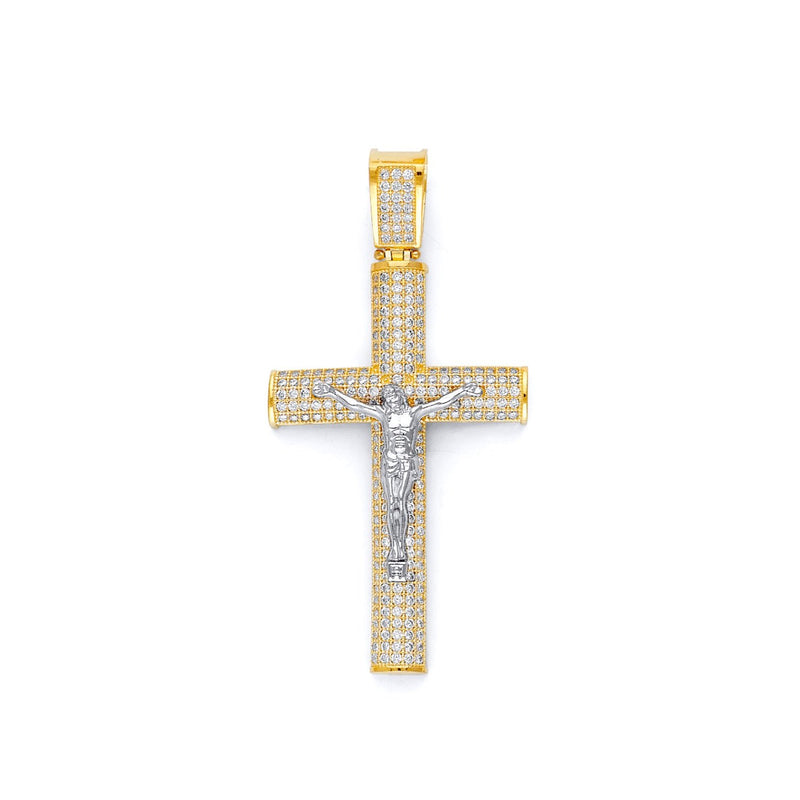 Yellow Gold Cross Pendant PN-10108