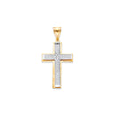 Yellow Gold Cross Pendant PN-10116
