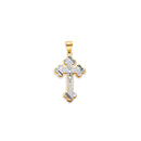 Yellow Gold Cross Pendant PN-10118