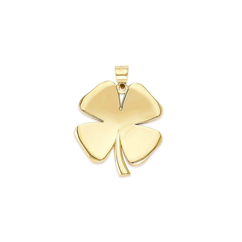 Yellow Gold Four Leaf Pendant