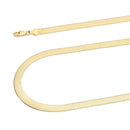 Yellow Gold Herringbone Chain