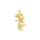 Yellow Gold Panther Pendant PN-10220