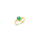 Yellow Gold Women's Color Stone Ring RG-20019
